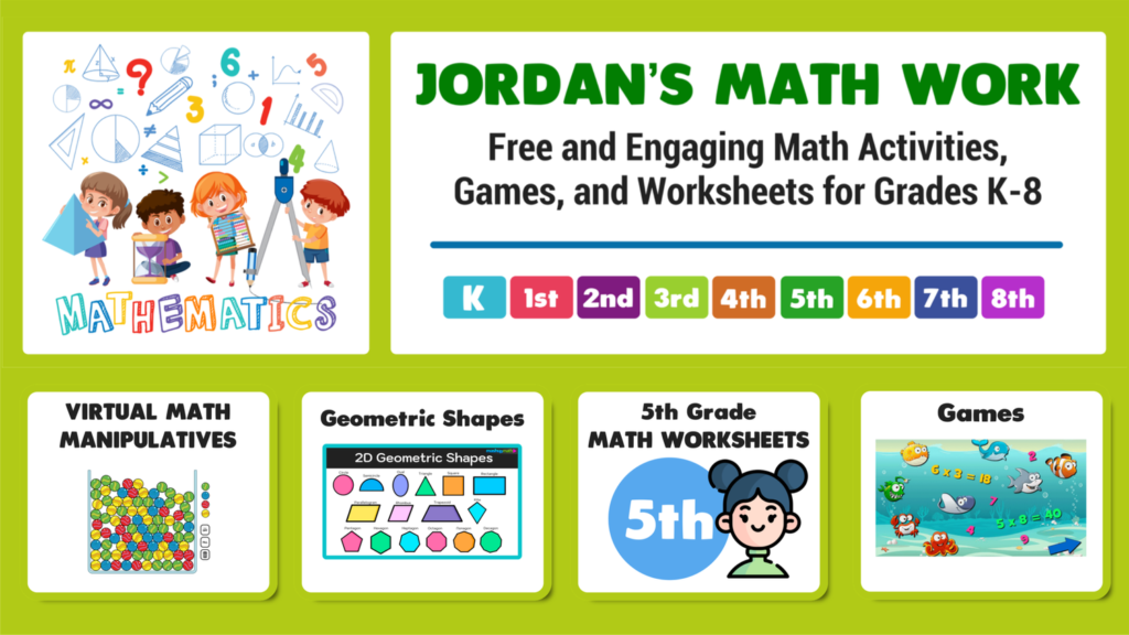 jordan's math homework games